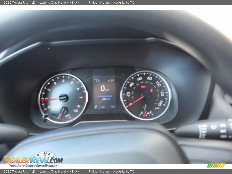 2020 Toyota RAV4 LE Magnetic Gray Metallic / Black Photo #13