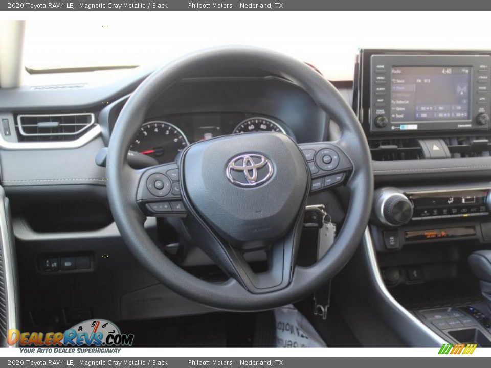 2020 Toyota RAV4 LE Magnetic Gray Metallic / Black Photo #21