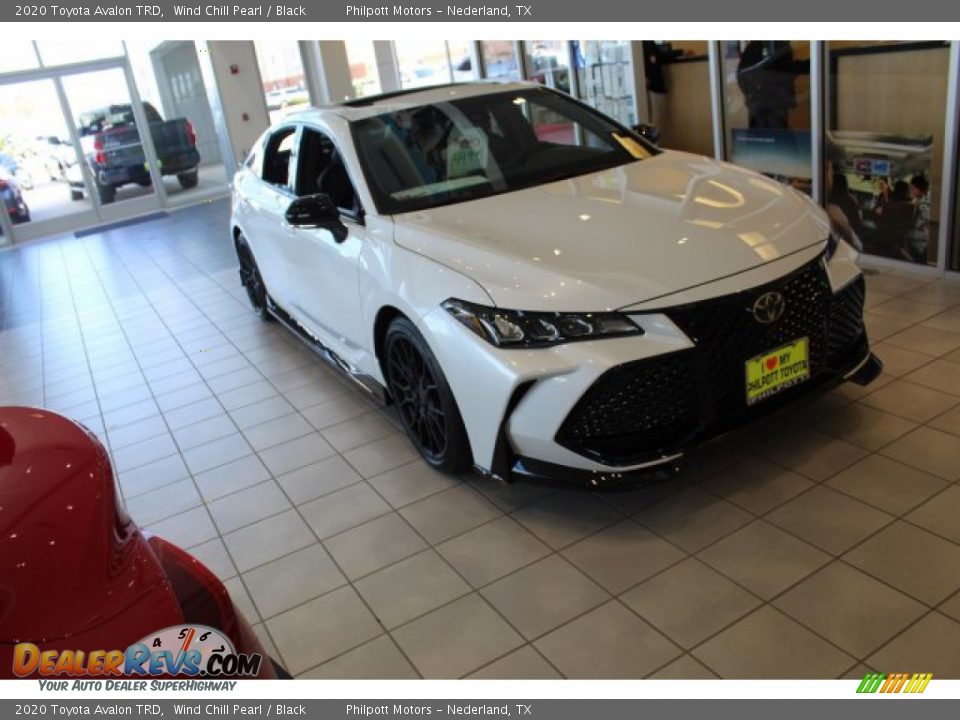 2020 Toyota Avalon TRD Wind Chill Pearl / Black Photo #2