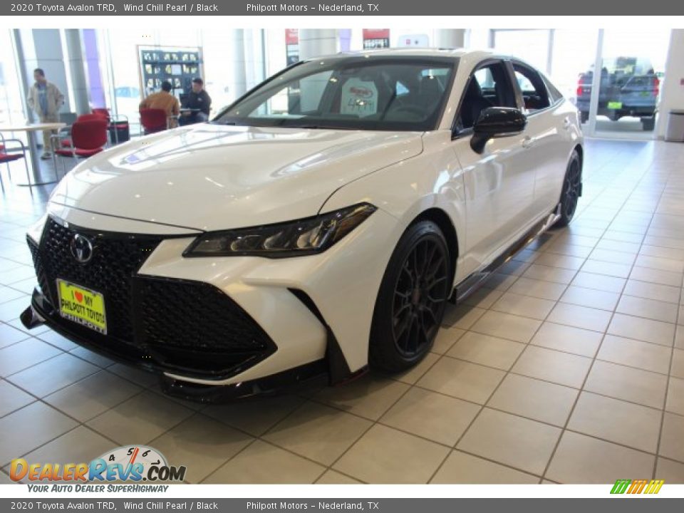 2020 Toyota Avalon TRD Wind Chill Pearl / Black Photo #4