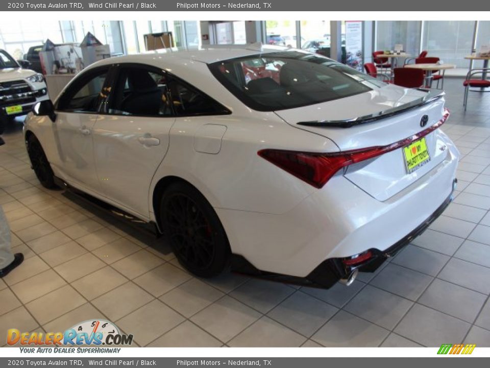 2020 Toyota Avalon TRD Wind Chill Pearl / Black Photo #6