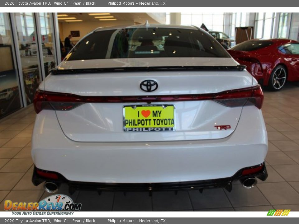 2020 Toyota Avalon TRD Wind Chill Pearl / Black Photo #7