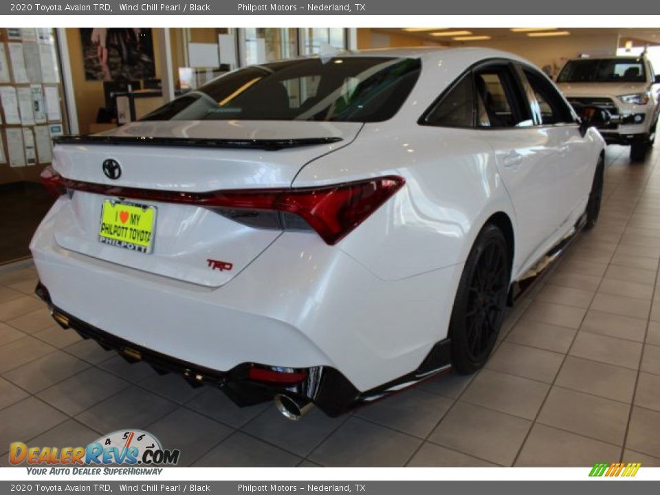 2020 Toyota Avalon TRD Wind Chill Pearl / Black Photo #8