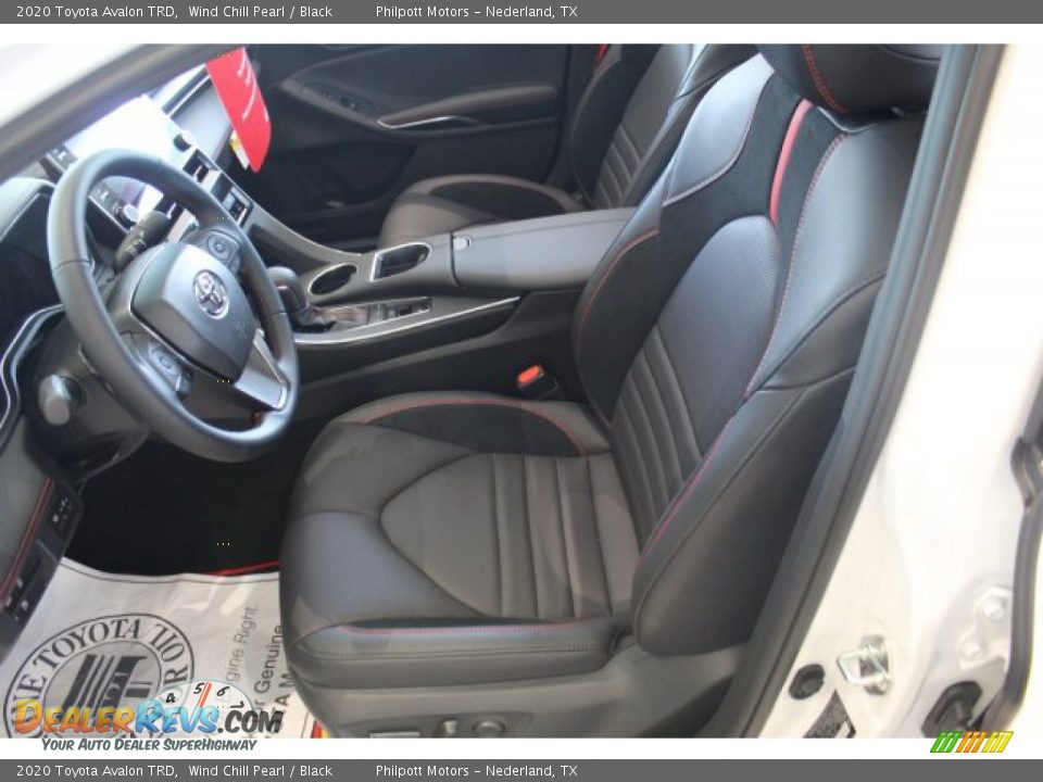 2020 Toyota Avalon TRD Wind Chill Pearl / Black Photo #10