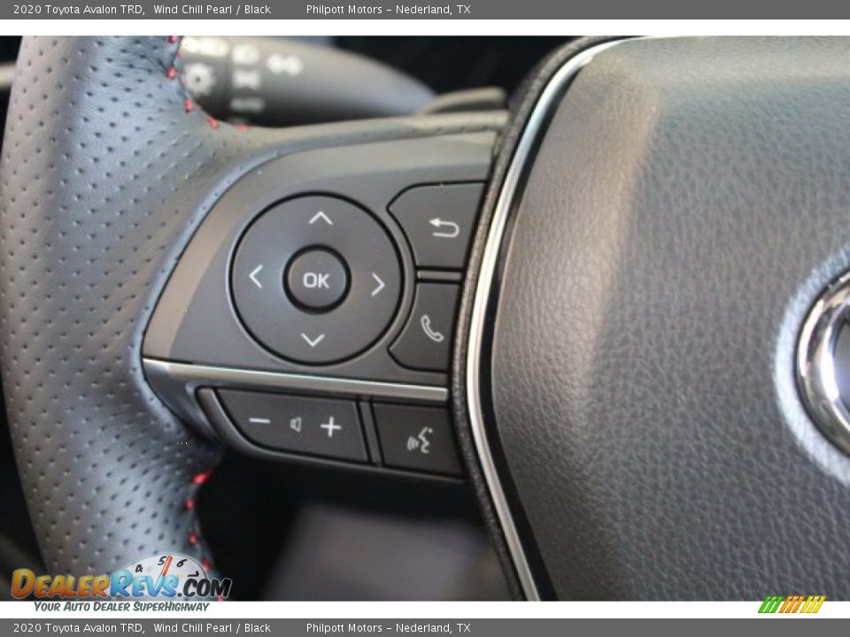 2020 Toyota Avalon TRD Wind Chill Pearl / Black Photo #11