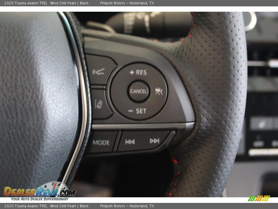 2020 Toyota Avalon TRD Wind Chill Pearl / Black Photo #12