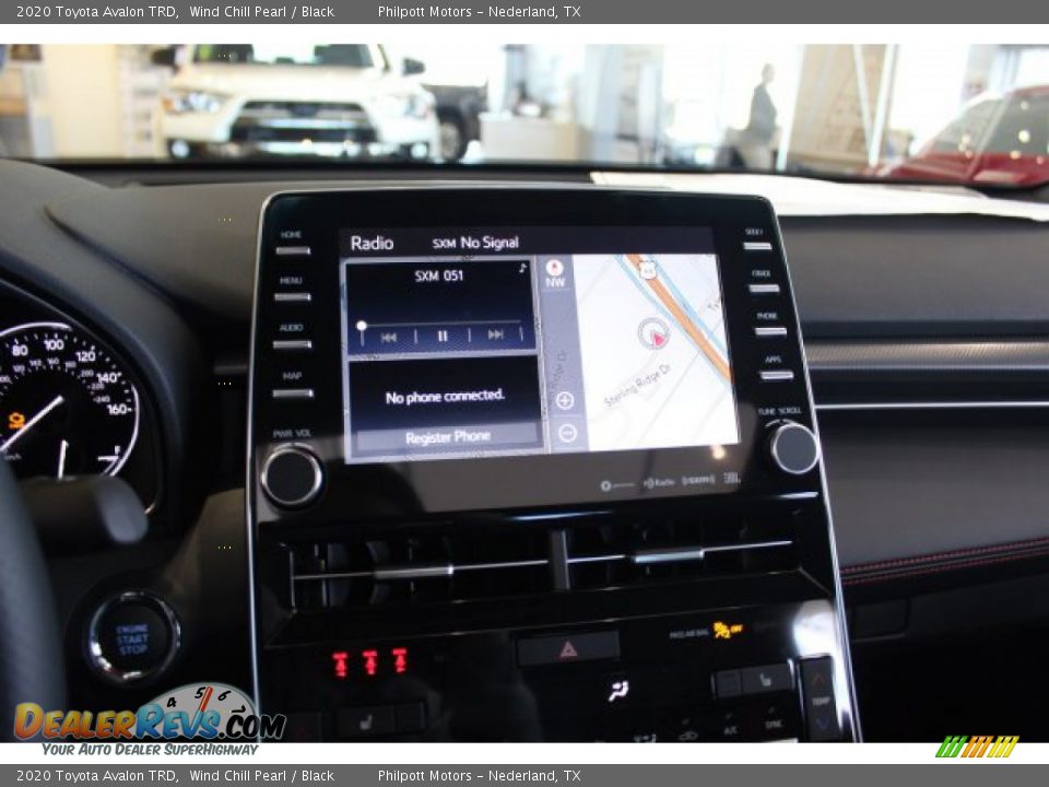 2020 Toyota Avalon TRD Wind Chill Pearl / Black Photo #15