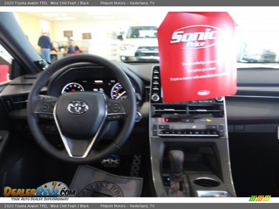 2020 Toyota Avalon TRD Wind Chill Pearl / Black Photo #22