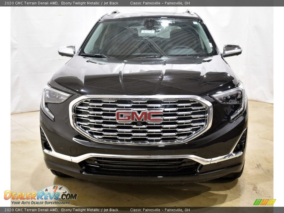 2020 GMC Terrain Denali AWD Ebony Twilight Metallic / Jet Black Photo #11