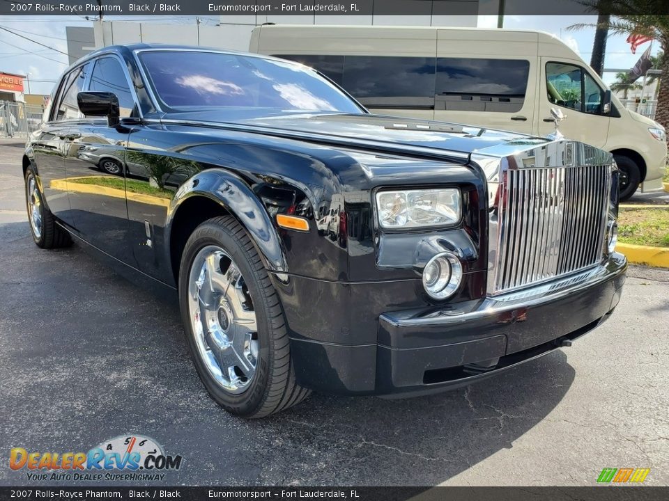 2007 Rolls-Royce Phantom Black / Black Photo #1