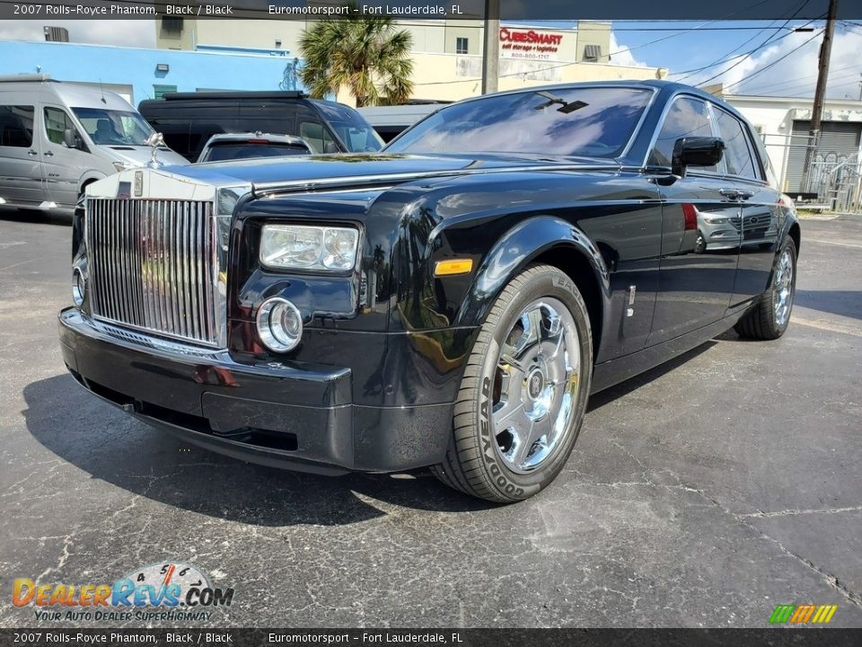 2007 Rolls-Royce Phantom Black / Black Photo #4