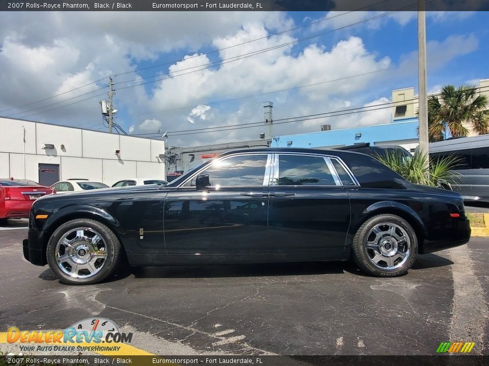 2007 Rolls-Royce Phantom Black / Black Photo #6