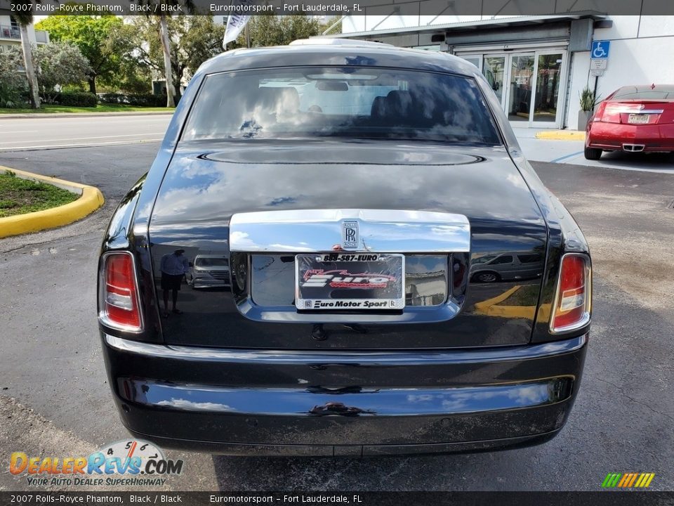 2007 Rolls-Royce Phantom Black / Black Photo #8