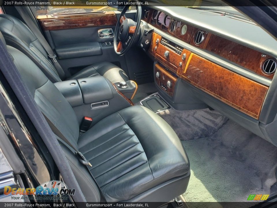 2007 Rolls-Royce Phantom Black / Black Photo #13