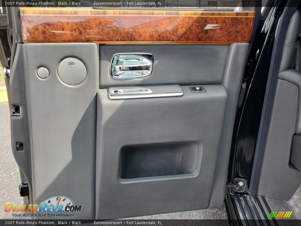 2007 Rolls-Royce Phantom Black / Black Photo #17