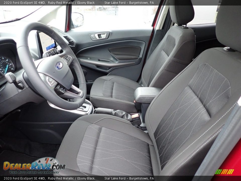 2020 Ford EcoSport SE 4WD Ruby Red Metallic / Ebony Black Photo #10