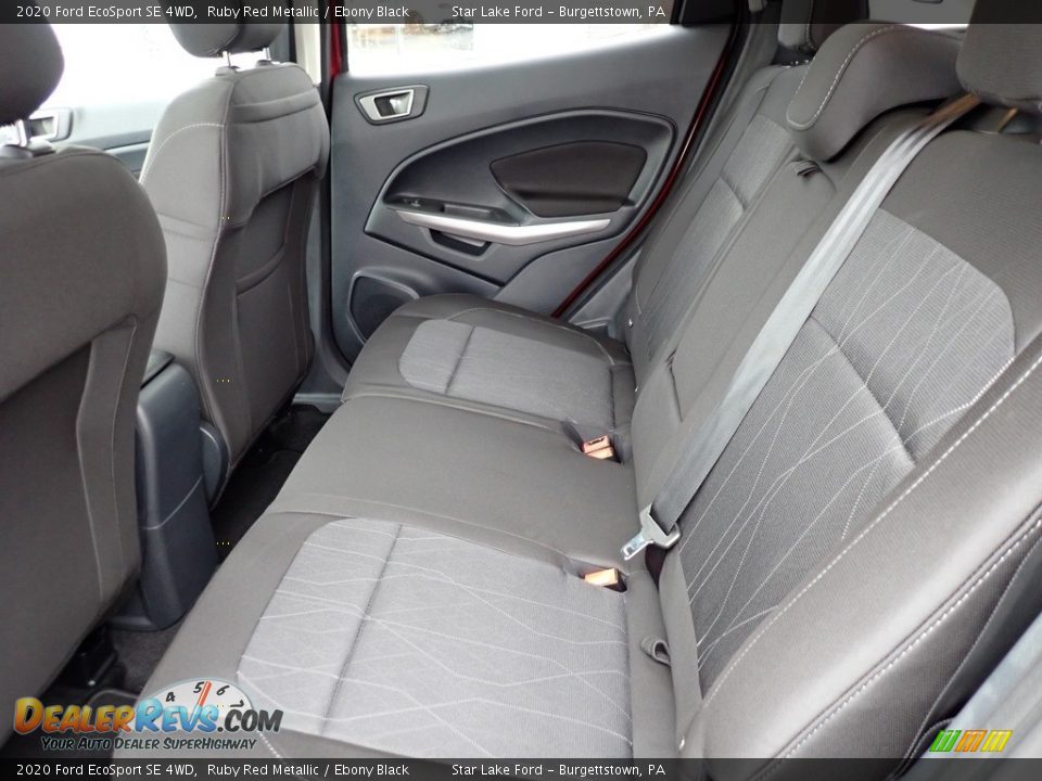 2020 Ford EcoSport SE 4WD Ruby Red Metallic / Ebony Black Photo #11