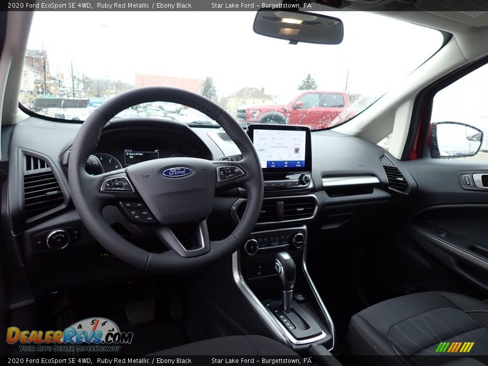 2020 Ford EcoSport SE 4WD Ruby Red Metallic / Ebony Black Photo #12