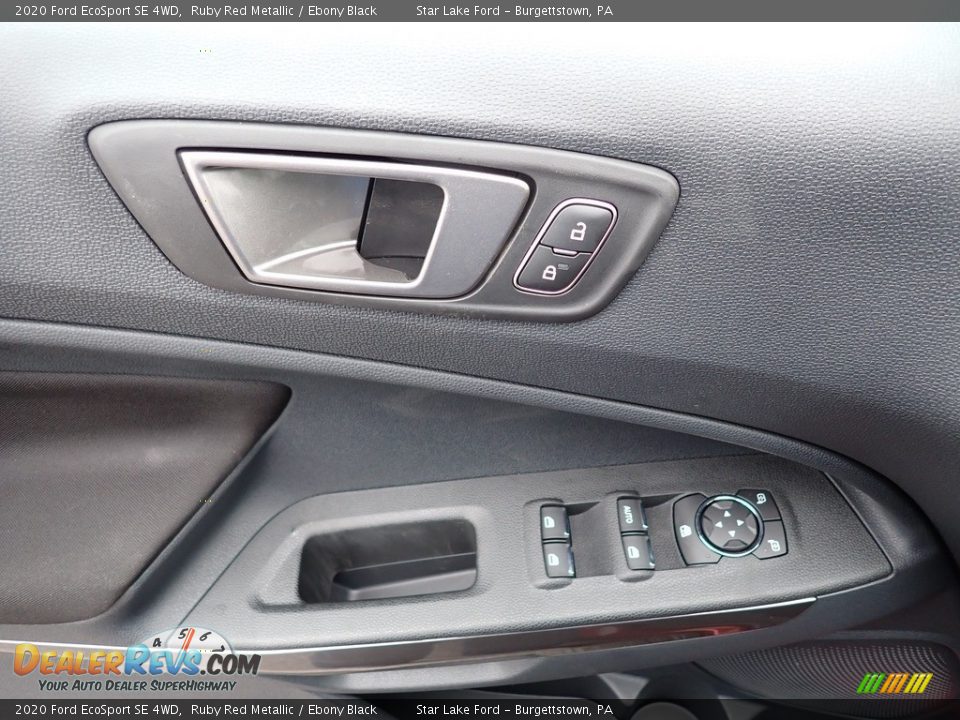 2020 Ford EcoSport SE 4WD Ruby Red Metallic / Ebony Black Photo #13