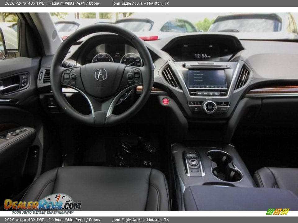 2020 Acura MDX FWD Platinum White Pearl / Ebony Photo #27