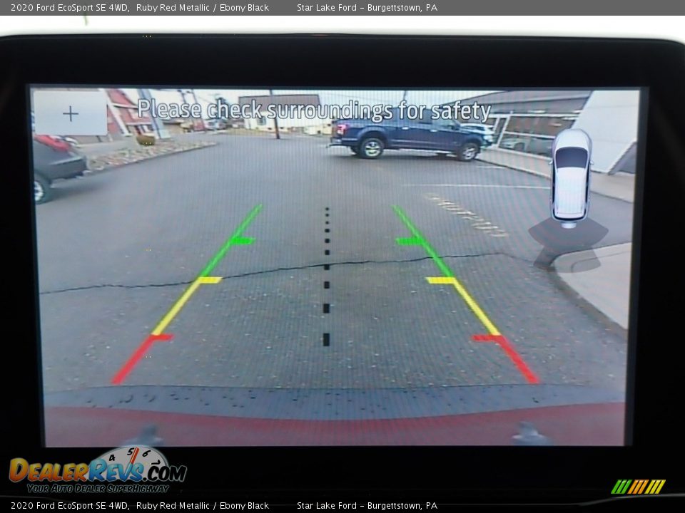 2020 Ford EcoSport SE 4WD Ruby Red Metallic / Ebony Black Photo #19