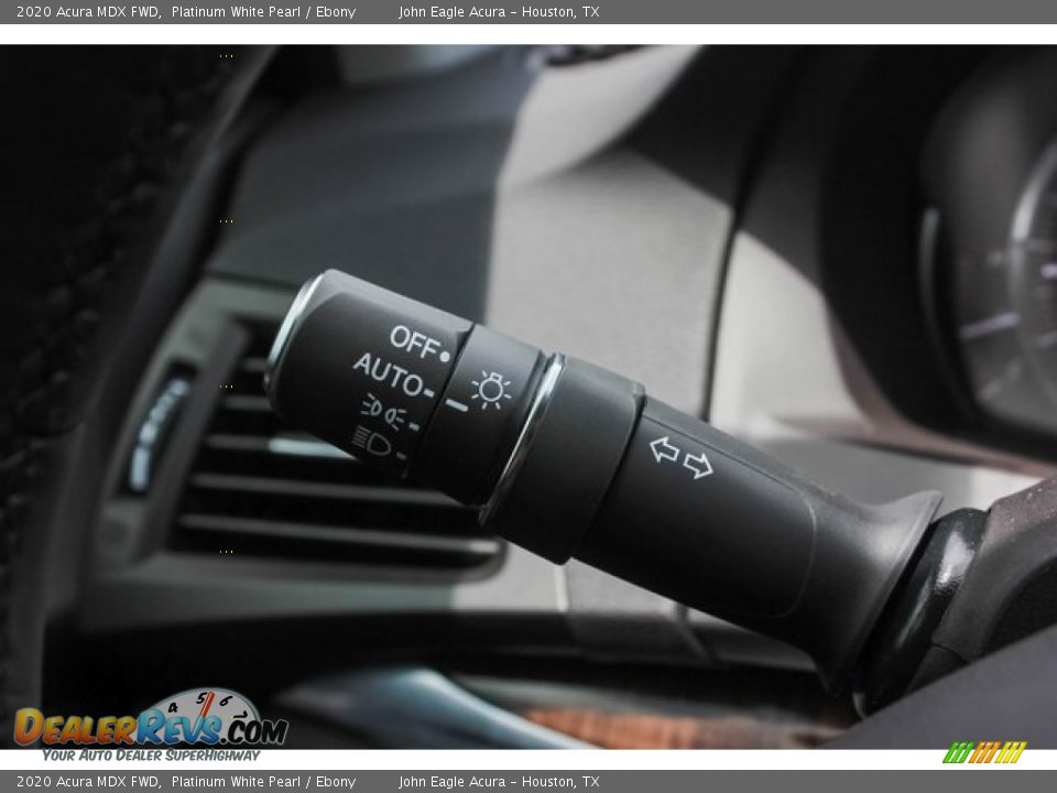 2020 Acura MDX FWD Platinum White Pearl / Ebony Photo #34
