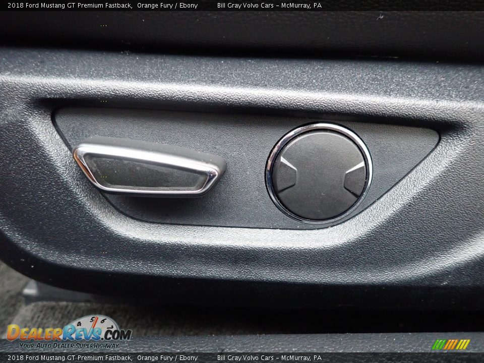 2018 Ford Mustang GT Premium Fastback Orange Fury / Ebony Photo #16