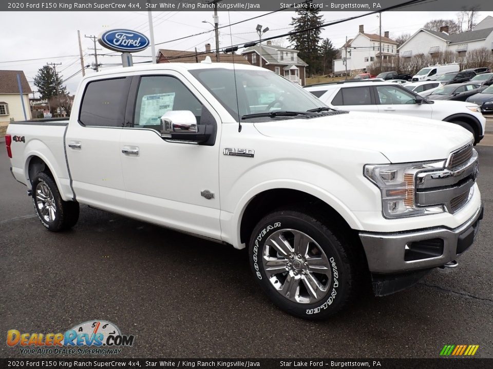 Front 3/4 View of 2020 Ford F150 King Ranch SuperCrew 4x4 Photo #7