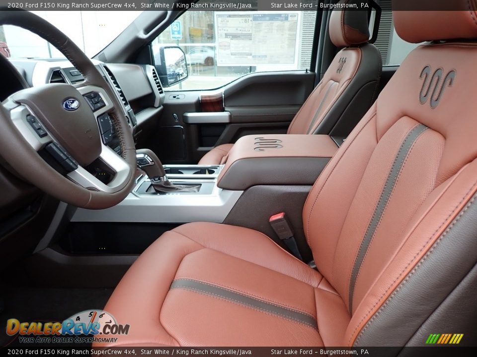 Front Seat of 2020 Ford F150 King Ranch SuperCrew 4x4 Photo #9