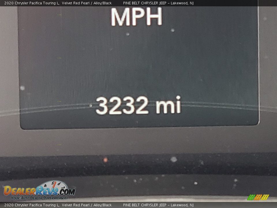 2020 Chrysler Pacifica Touring L Velvet Red Pearl / Alloy/Black Photo #3