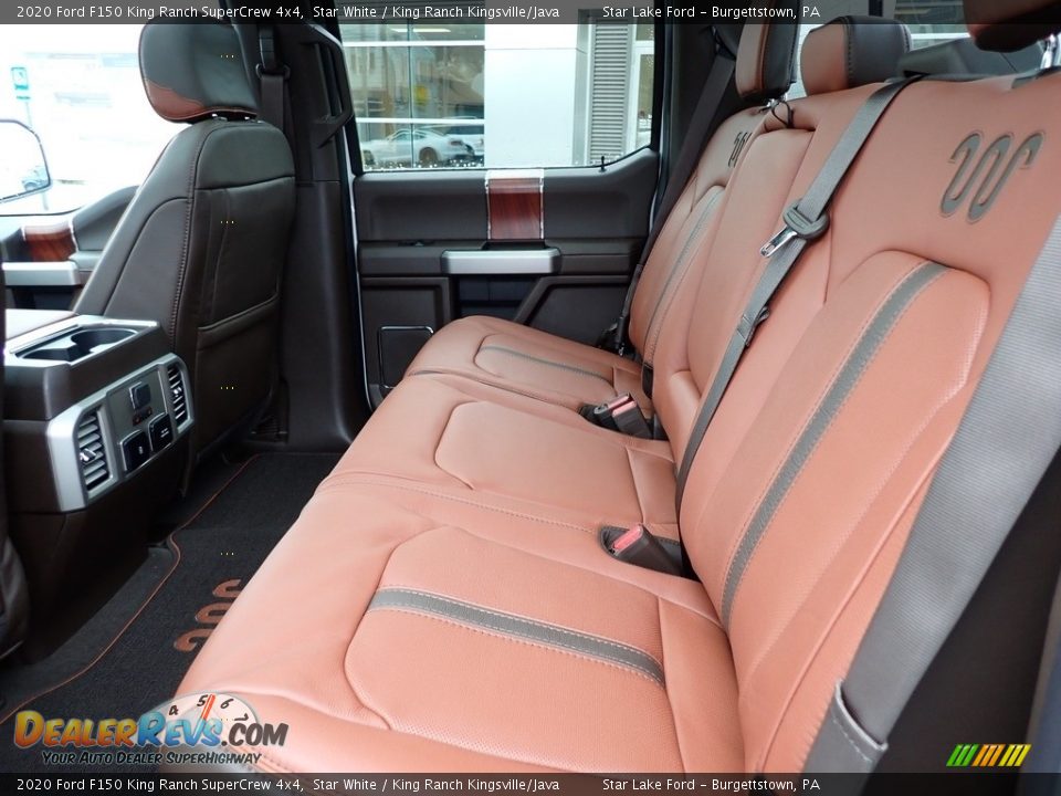 Rear Seat of 2020 Ford F150 King Ranch SuperCrew 4x4 Photo #10