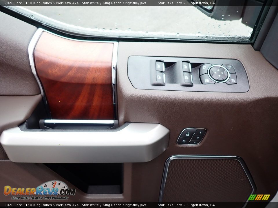 Door Panel of 2020 Ford F150 King Ranch SuperCrew 4x4 Photo #12