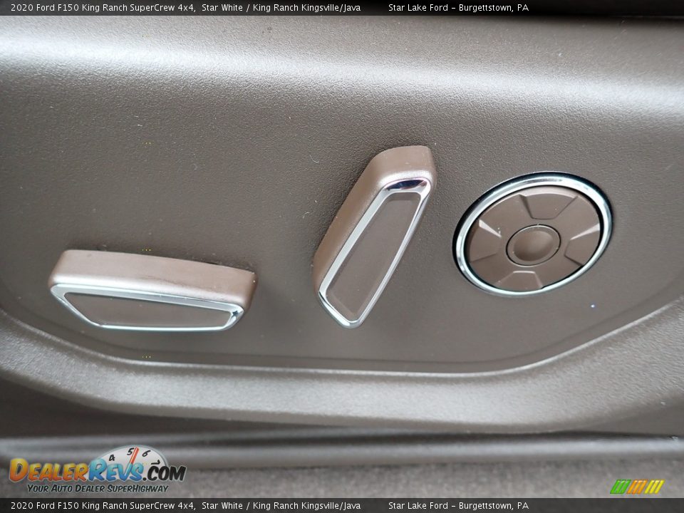 2020 Ford F150 King Ranch SuperCrew 4x4 Star White / King Ranch Kingsville/Java Photo #14