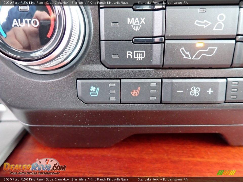 2020 Ford F150 King Ranch SuperCrew 4x4 Star White / King Ranch Kingsville/Java Photo #16