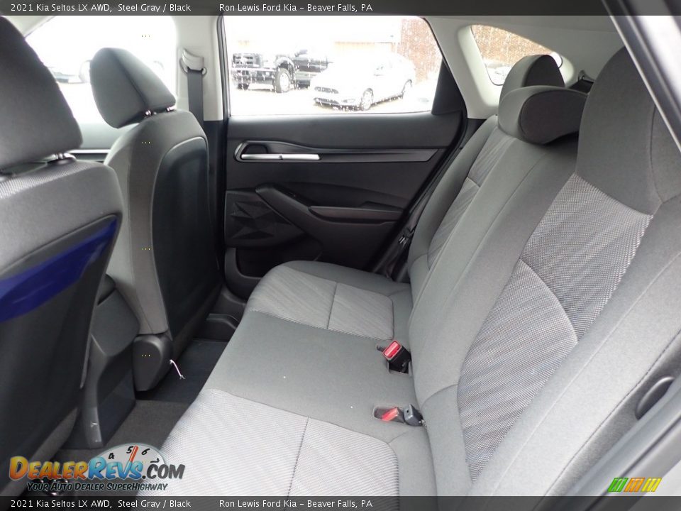 Rear Seat of 2021 Kia Seltos LX AWD Photo #13