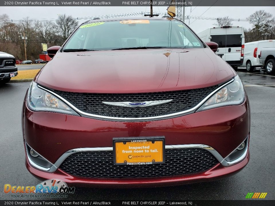 2020 Chrysler Pacifica Touring L Velvet Red Pearl / Alloy/Black Photo #16