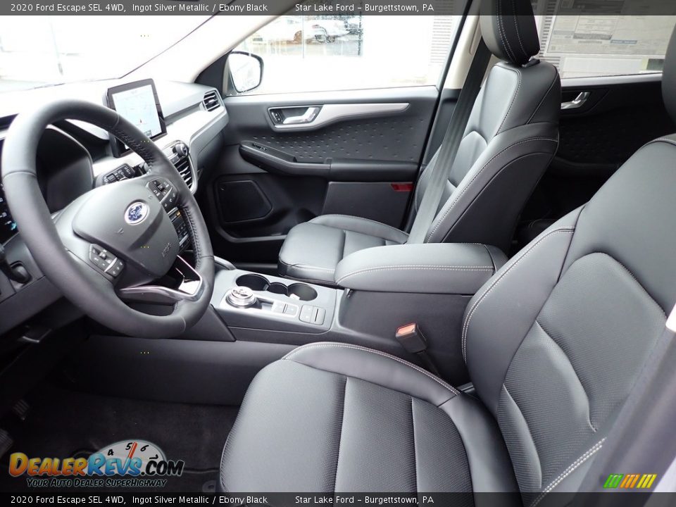 2020 Ford Escape SEL 4WD Ingot Silver Metallic / Ebony Black Photo #10