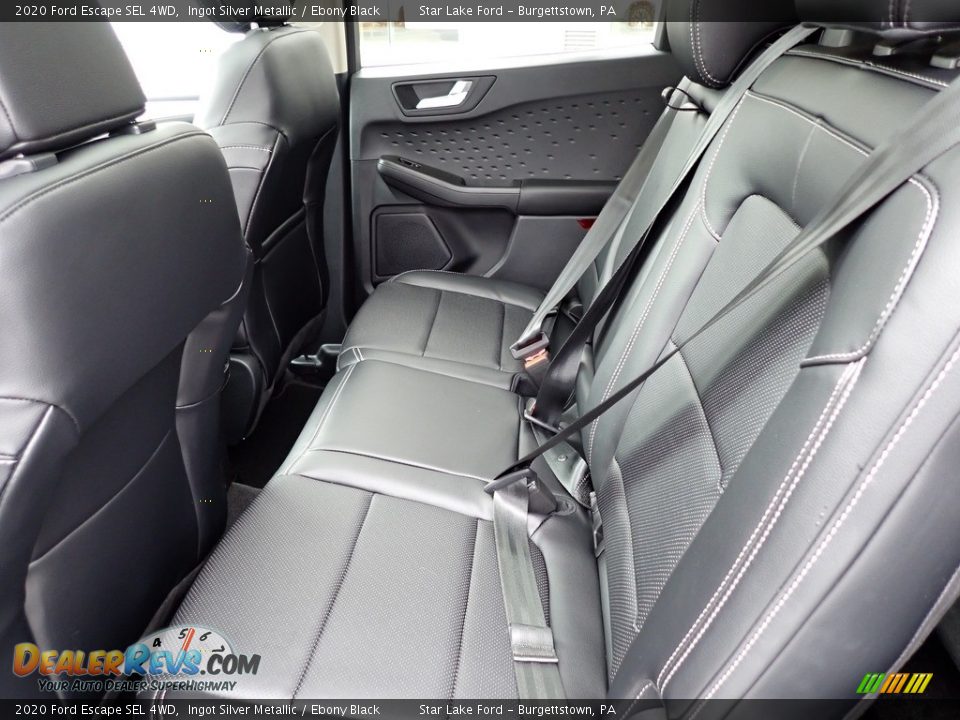 2020 Ford Escape SEL 4WD Ingot Silver Metallic / Ebony Black Photo #11