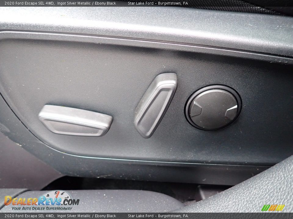 2020 Ford Escape SEL 4WD Ingot Silver Metallic / Ebony Black Photo #15
