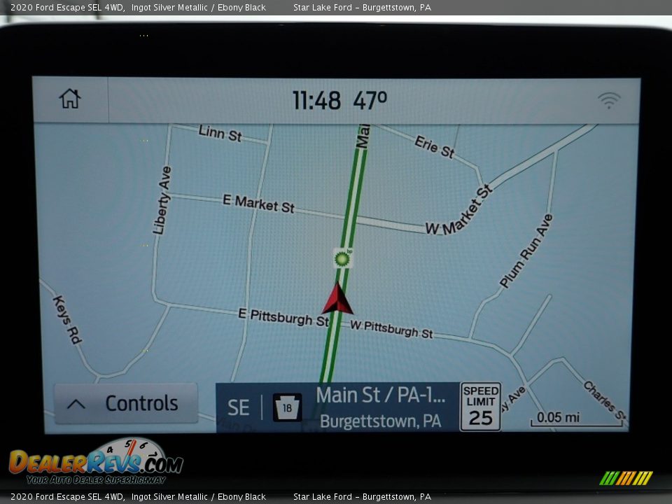 2020 Ford Escape SEL 4WD Ingot Silver Metallic / Ebony Black Photo #18