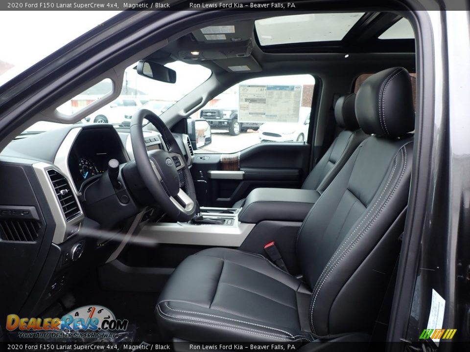 2020 Ford F150 Lariat SuperCrew 4x4 Magnetic / Black Photo #11