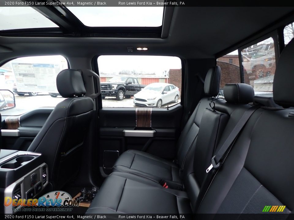 2020 Ford F150 Lariat SuperCrew 4x4 Magnetic / Black Photo #12