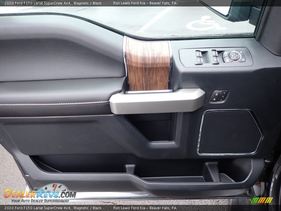 2020 Ford F150 Lariat SuperCrew 4x4 Magnetic / Black Photo #14