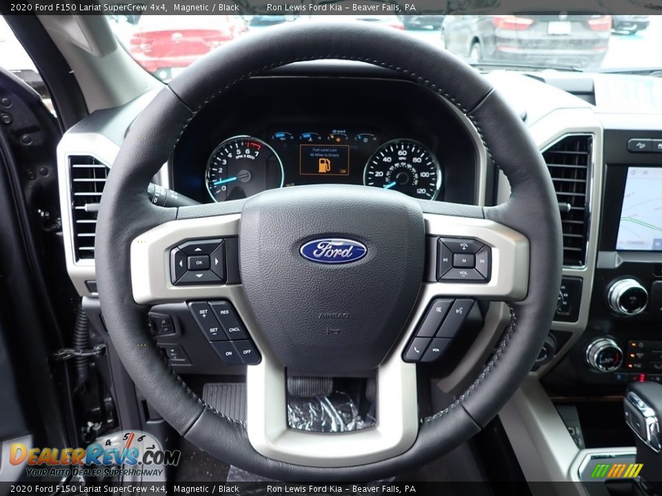 2020 Ford F150 Lariat SuperCrew 4x4 Steering Wheel Photo #15