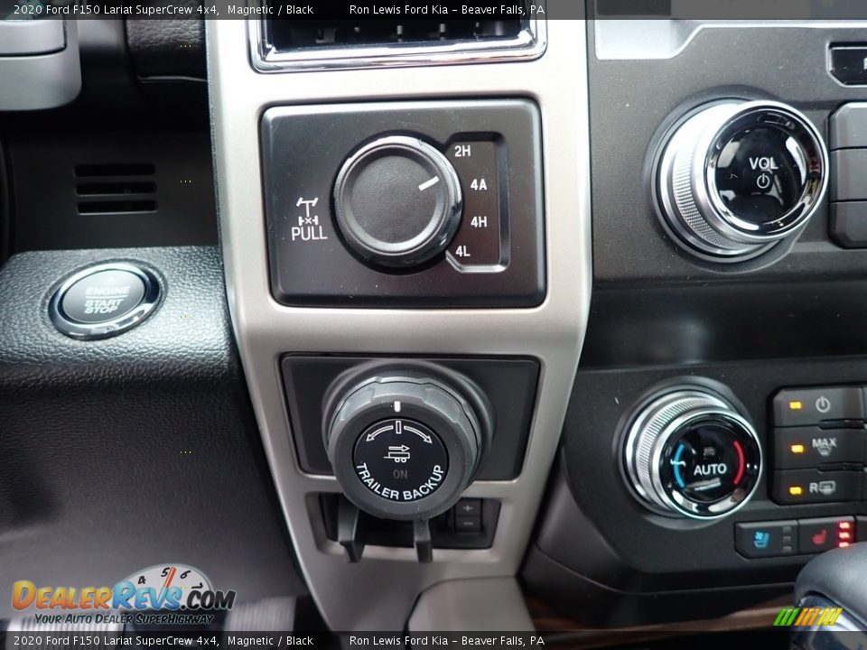 Controls of 2020 Ford F150 Lariat SuperCrew 4x4 Photo #17