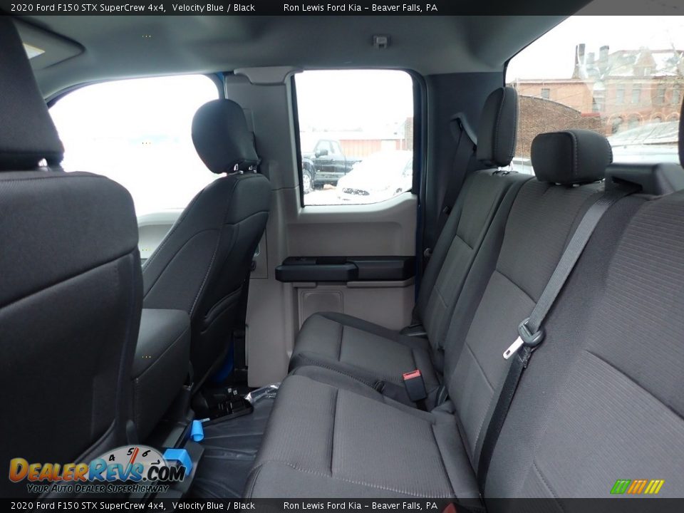 2020 Ford F150 STX SuperCrew 4x4 Velocity Blue / Black Photo #12