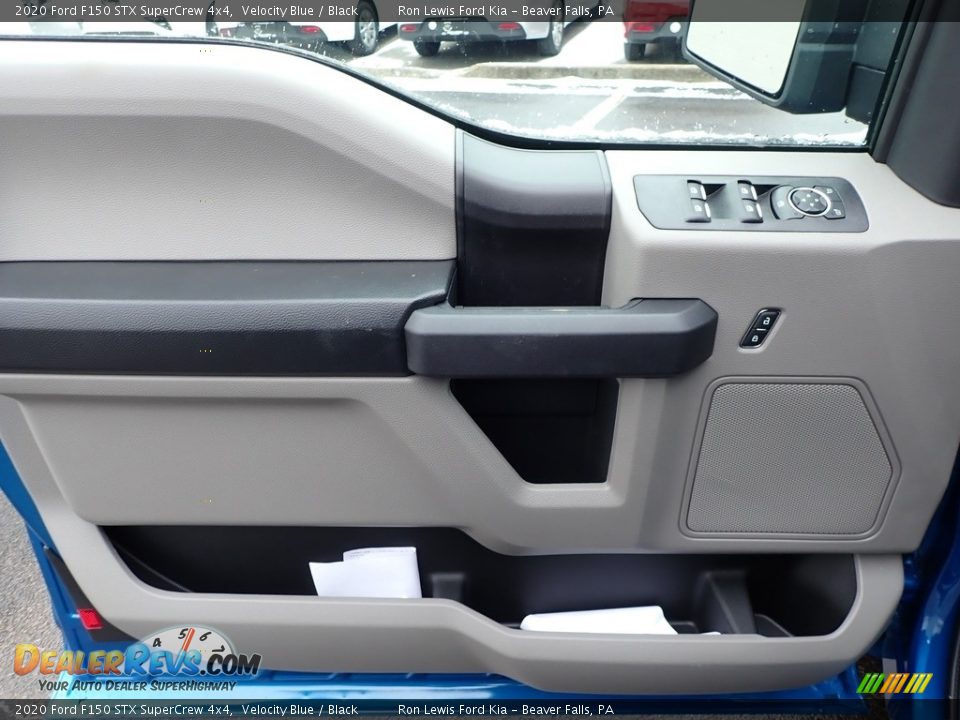 2020 Ford F150 STX SuperCrew 4x4 Velocity Blue / Black Photo #14