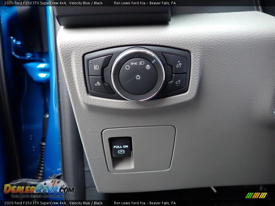 2020 Ford F150 STX SuperCrew 4x4 Velocity Blue / Black Photo #15