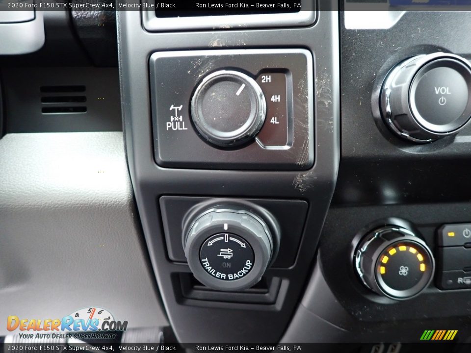 2020 Ford F150 STX SuperCrew 4x4 Velocity Blue / Black Photo #17