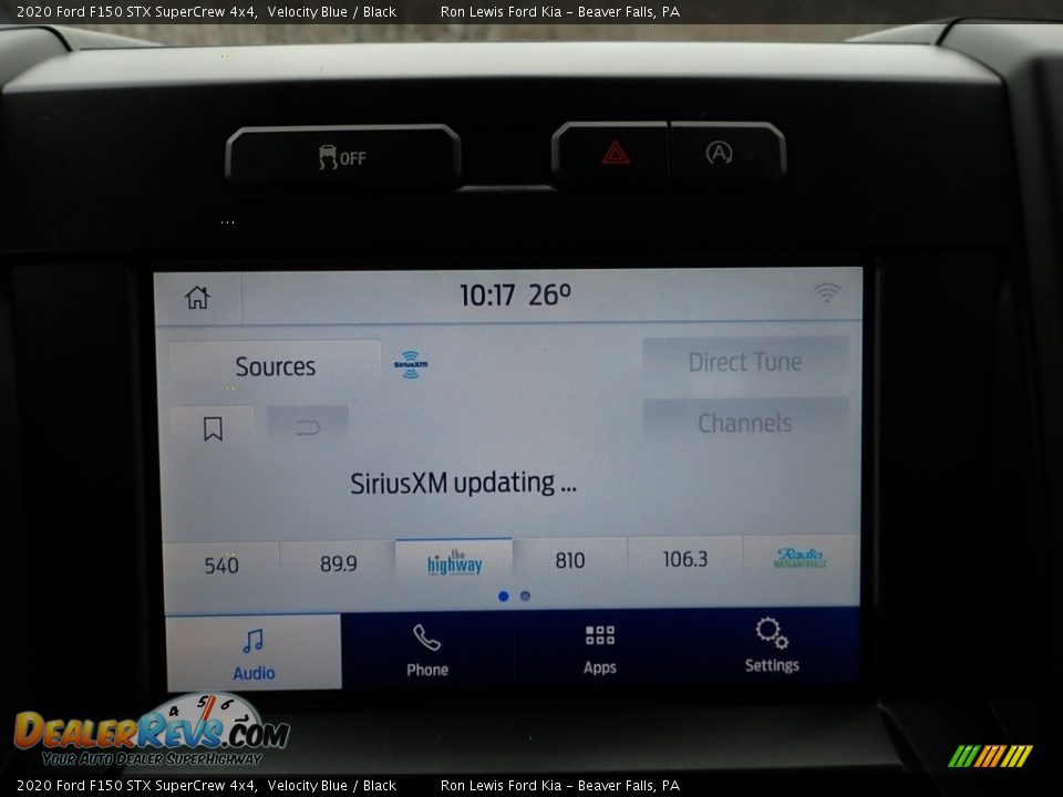 2020 Ford F150 STX SuperCrew 4x4 Velocity Blue / Black Photo #19